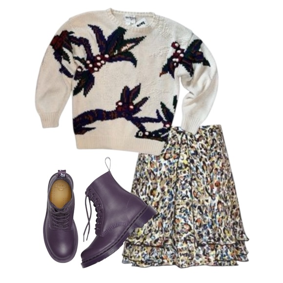 LARA FERRENTE Cotton Knit Sweater - Picture 6 of 6